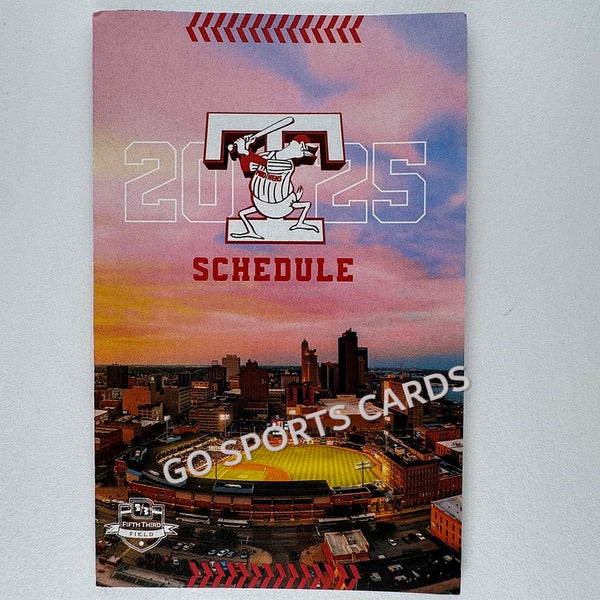 2025 Toledo Mud Hens Pocket Schedule