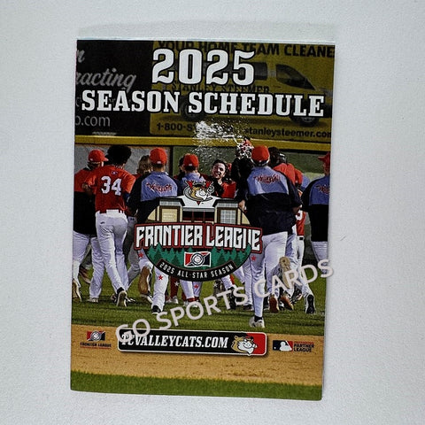 2025 Tri City Valleycats Pocket Schedule