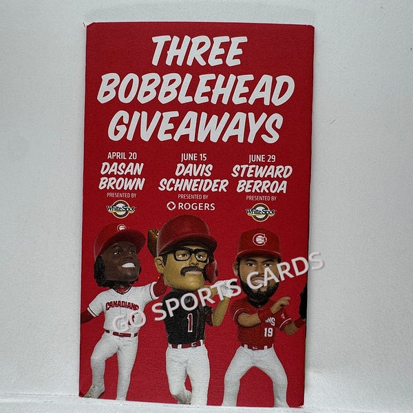 2025 Vancouver Canadians Pocket Schedule