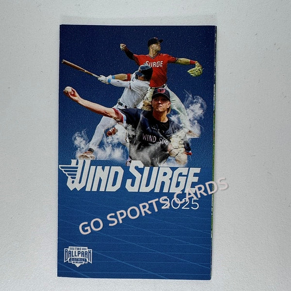 2025 Wichita Wind Surge Pocket Schedule