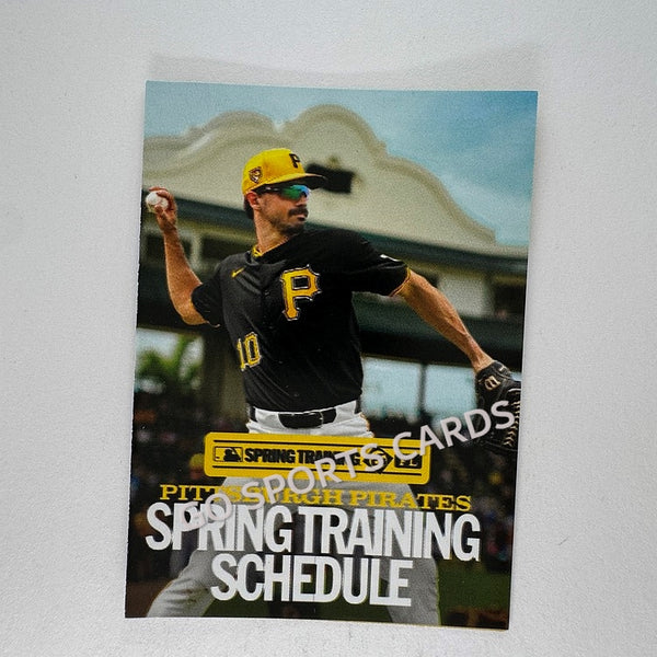 2025 Pittsburgh Pirates Spring Training Pocket Schedule