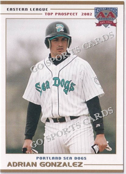 2002 Eastern League Top Prospects Adrian Gonzalez
