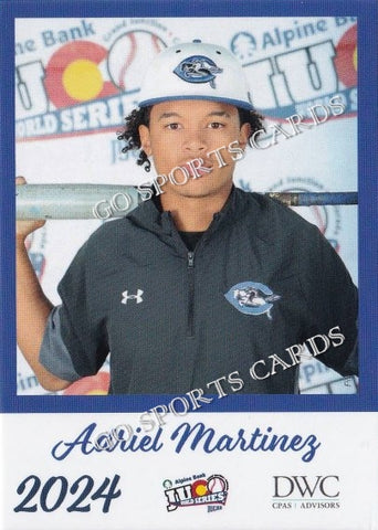 2024 Crowder College Roughriders JUCO Adriel Martinez