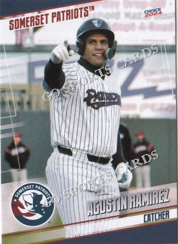 2024 Somerset Patriots Agustin Ramirez