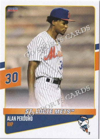 2024 St Lucie Mets Alan Perdomo