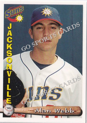 1999 Jacksonville Suns Alan Webb