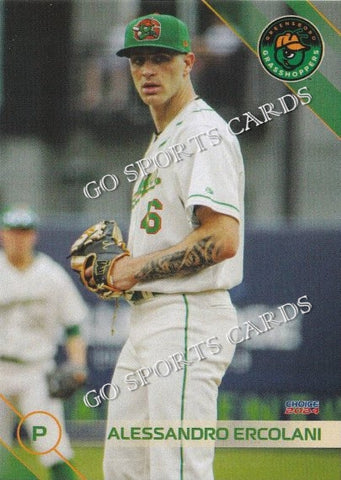 2024 Greensboro Grasshoppers Alessandro Ercolani