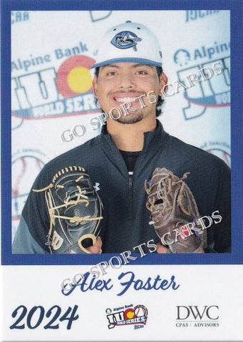 2024 Crowder College Roughriders JUCO Alex Foster