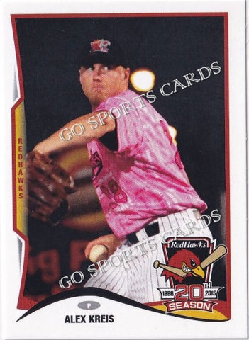 2015 Fargo Moorhead RedHawks Alex Kreis