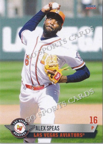 2024 Las Vegas Aviators Alex Speas
