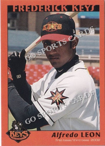 2002 Frederick Keys Alfredo Leon