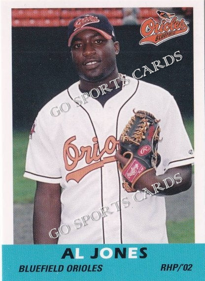 2002 Bluefield Orioles Al Jones