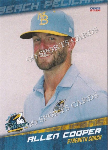 2024 Myrtle Beach Pelicans Allen Cooper