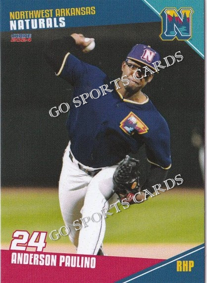 2024 Northwest Arkansas Naturals Anderson Paulino
