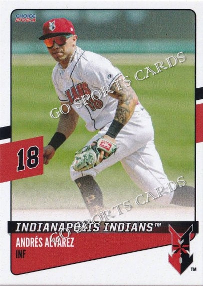 2024 Indianapolis Indians Andres Alvarez
