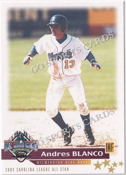 2003 California Carolina League All Star Game Andres Blanco