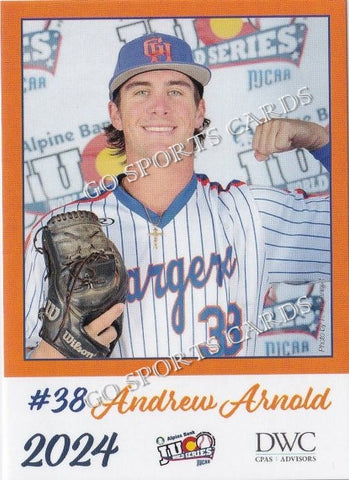 2024 Georgia Highlands College Chargers JUCO Andrew Arnold