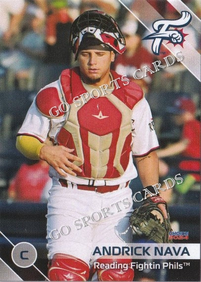 2024 Reading Fightin Phils 2nd Andrick Nava