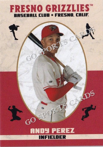 2024 Fresno Grizzlies Andy Perez