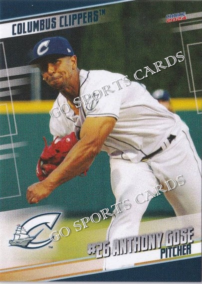 2024 Columbus Clippers Anthony Gose