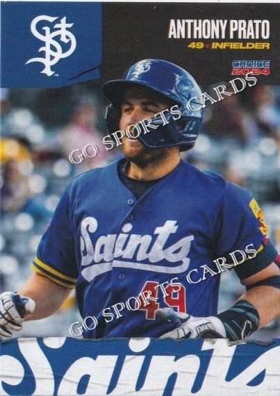 2024 St Paul Saints Anthony Prato