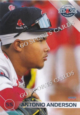 2024 Salem Red Sox Antonio Anderson