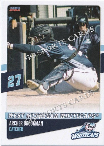 2024 West Michigan Whitecaps Archer Brookman