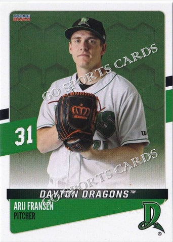 2024 Dayton Dragons Arij Fransen