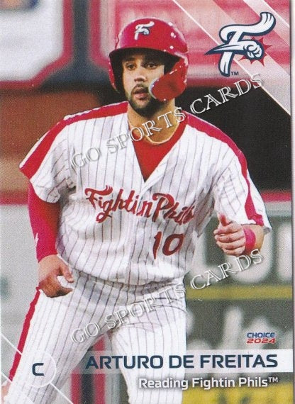 2024 Reading Fightin Phils 2nd Arturo De Freitas
