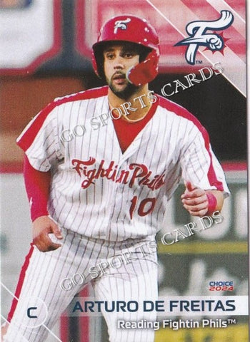 2024 Reading Fightin Phils 2nd Arturo De Freitas