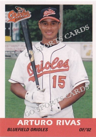 2002 Bluefield Orioles Arturo Rivas