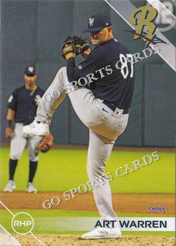 2024 Scranton Wilkes Barre RailRiders Art Warren