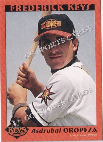 2002 Frederick Keys Asdrubal Oropeza