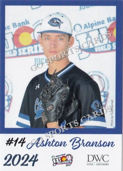 2024 Crowder College Roughriders JUCO Ashton Branson