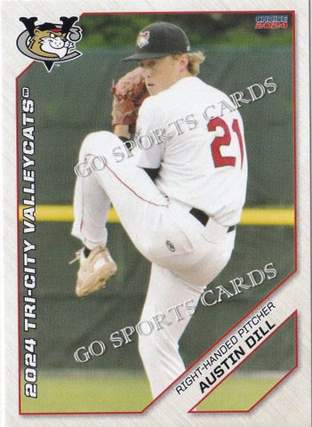 2024 Tri City ValleyCats Austin Dill
