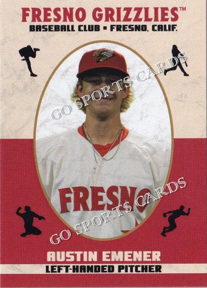 2024 Fresno Grizzlies Austin Emener