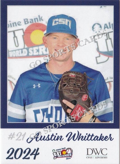 2024 College of Southern Nevada Coyotes JUCO Austin Whittaker