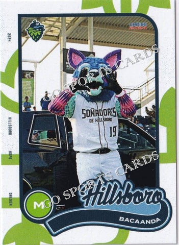 2024 Hillsboro Hops Bacaanda Mascot