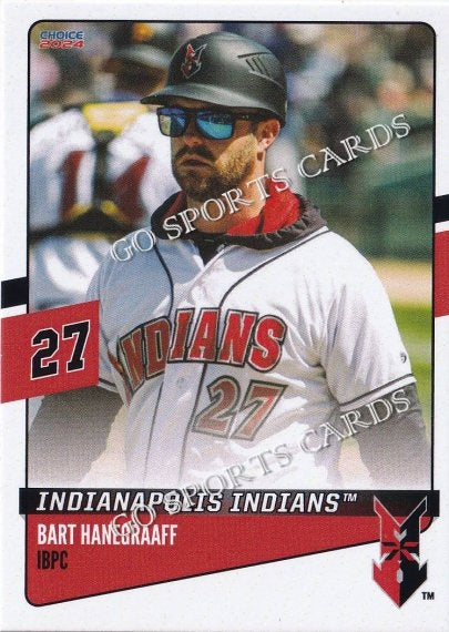 2024 Indianapolis Indians Bart Hanegraaff