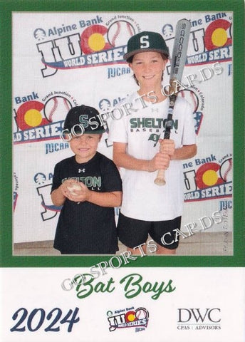 2024 Shelton State Community College Buccaneers JUCO Bat Boys