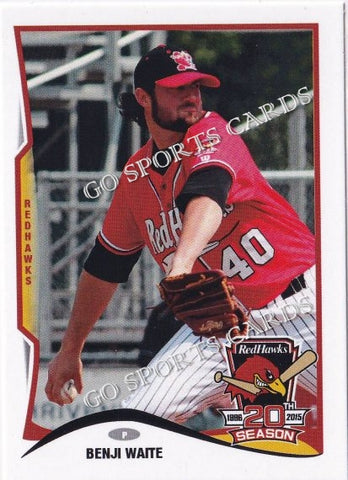 2015 Fargo Moorhead RedHawks Benji Waite
