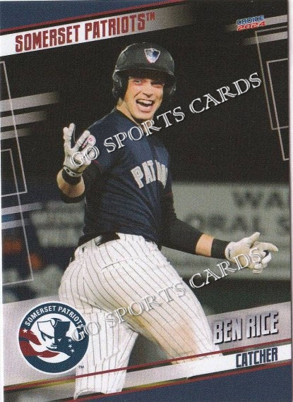 2024 Somerset Patriots Ben Rice