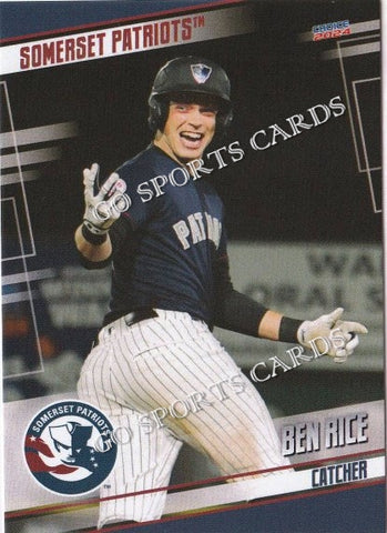 2024 Somerset Patriots Ben Rice