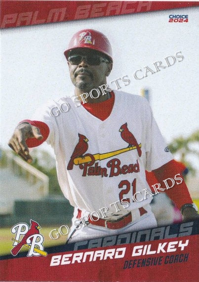 2024 Palm Beach Cardinals Bernard Gilkey