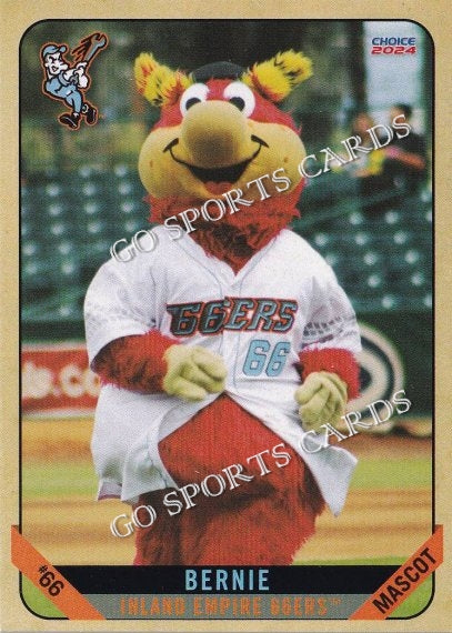 2024 Inland Empire 66ers Bernie Mascot