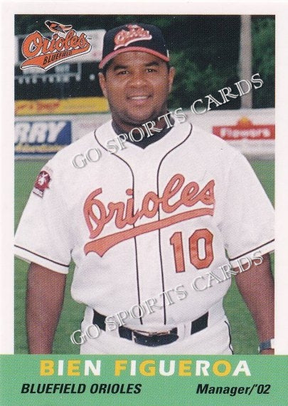2002 Bluefield Orioles Bien Figueroa