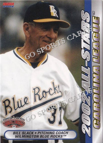 2002 California Carolina League All Star Game Bill Slack