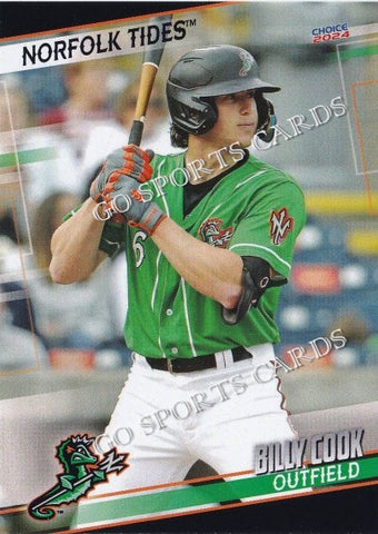 2024 Norfolk Tides Billy Cook