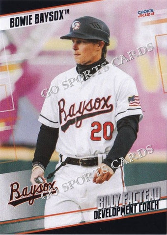 2024 Bowie Baysox Billy Facteau