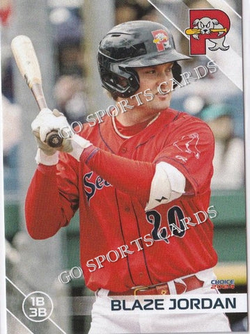 2024 Portland Sea Dogs Blaze Jordan